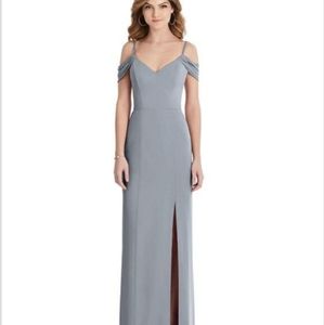 Platinum Gray bridesmaids dress